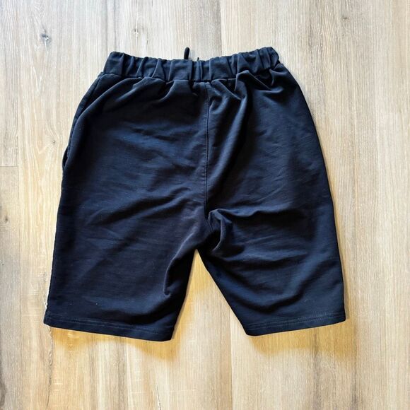 Palm Angels Black Drawstring Track Shorts Size S Luxury High End Streetwear PA - Picture 5 of 5